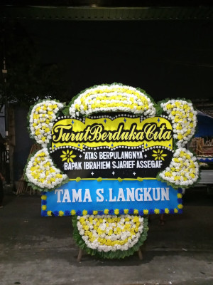 Papan Bunga Duka di Pejaten