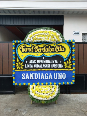 Papan Bunga Duka di Pejaten